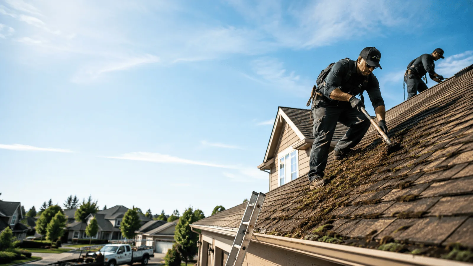Roof Moss Removal in Prairie Lea, TX near me
